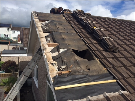 Roof Damage In Acorn Property Improvements